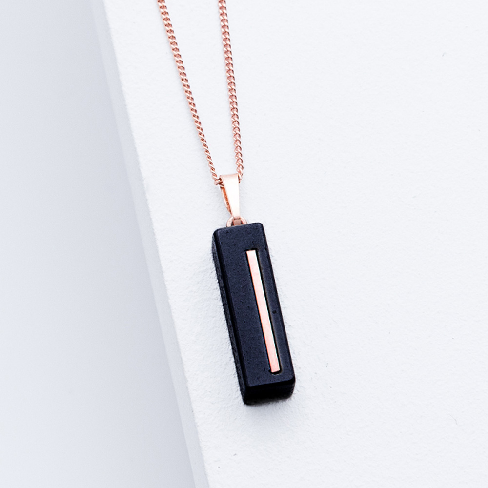 Alternative view of Kette Juliane C3 Rosé Grau | Schwarz