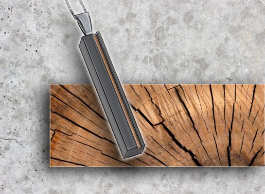 Studio 4L Betonschmuck jetzt gleich doppelt natürlich. Jetzt auch als Kombination mit Holz und Beton erhältlich.