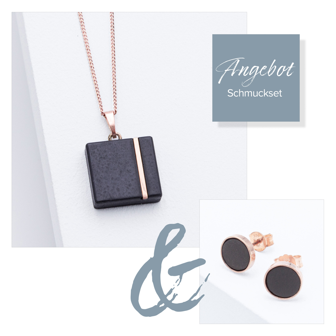 Alternative view of Set C30 Rosé Grau | Schwarz