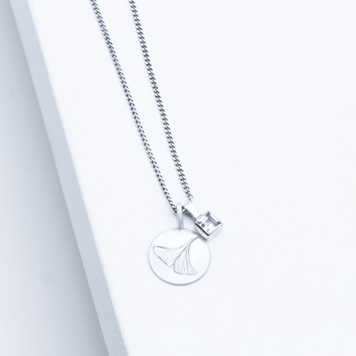 Alternative view of Kette Sparkle Silber | Edelstein Carreé