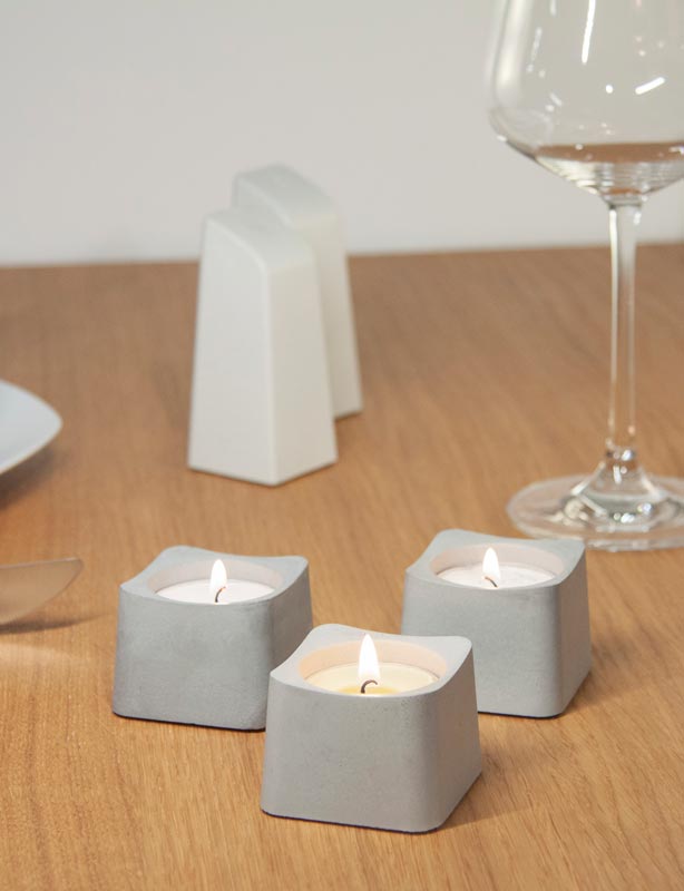 Moderne Accessoires aus Beton für Dein Zuhause